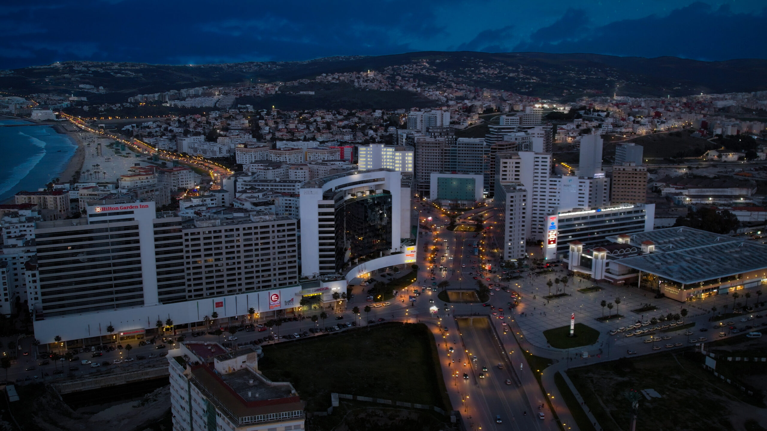 Vue a&eacute;rienne de Tanger